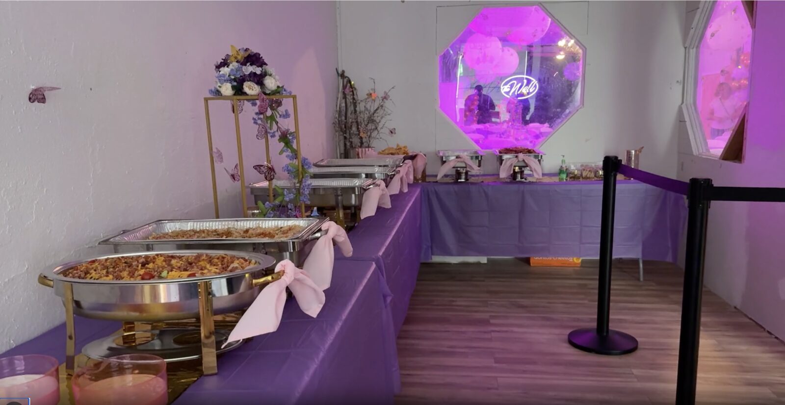 The Café food-service area at The Well