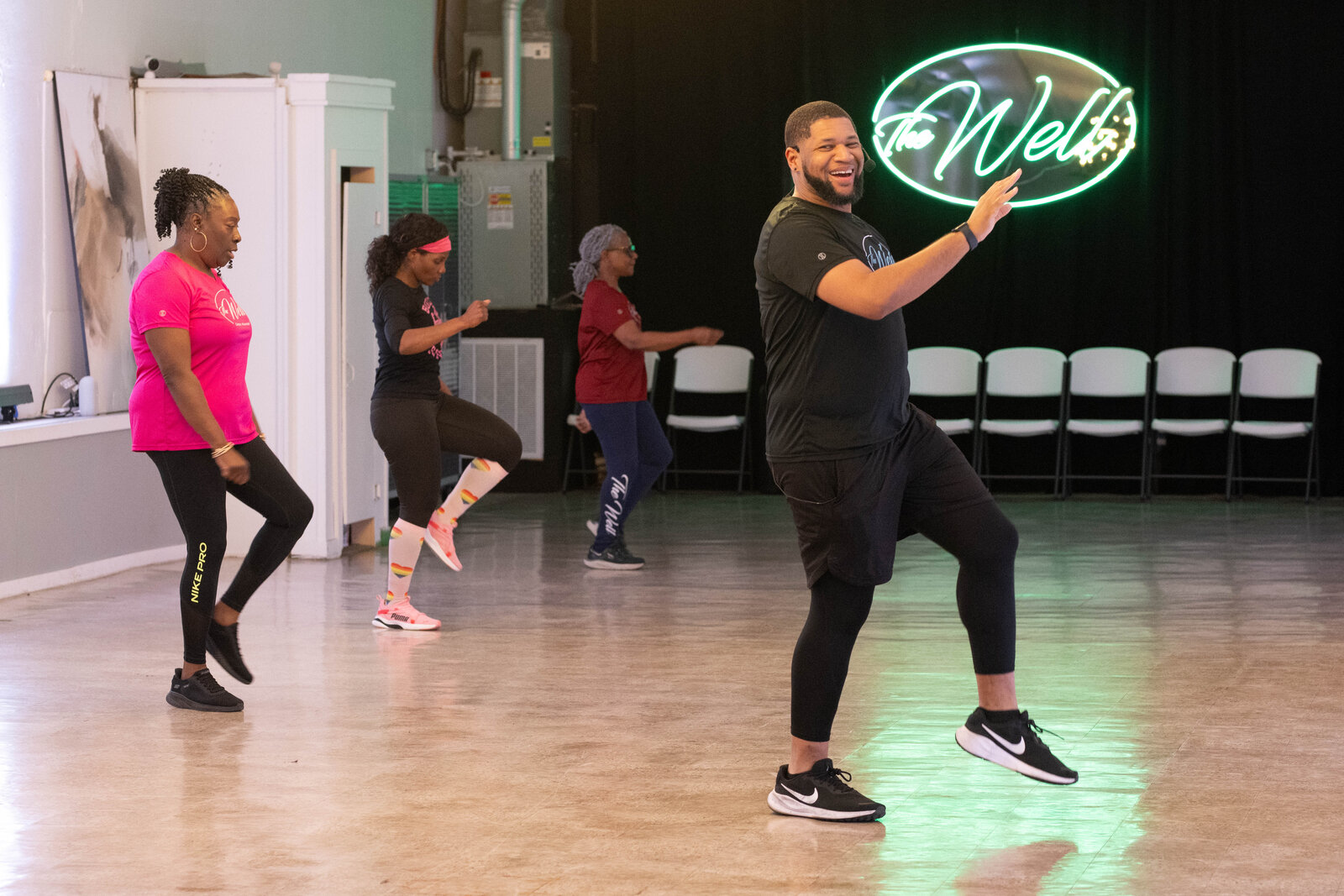 Coach Labroski, Dance 2 Be Fit instructor at The Well